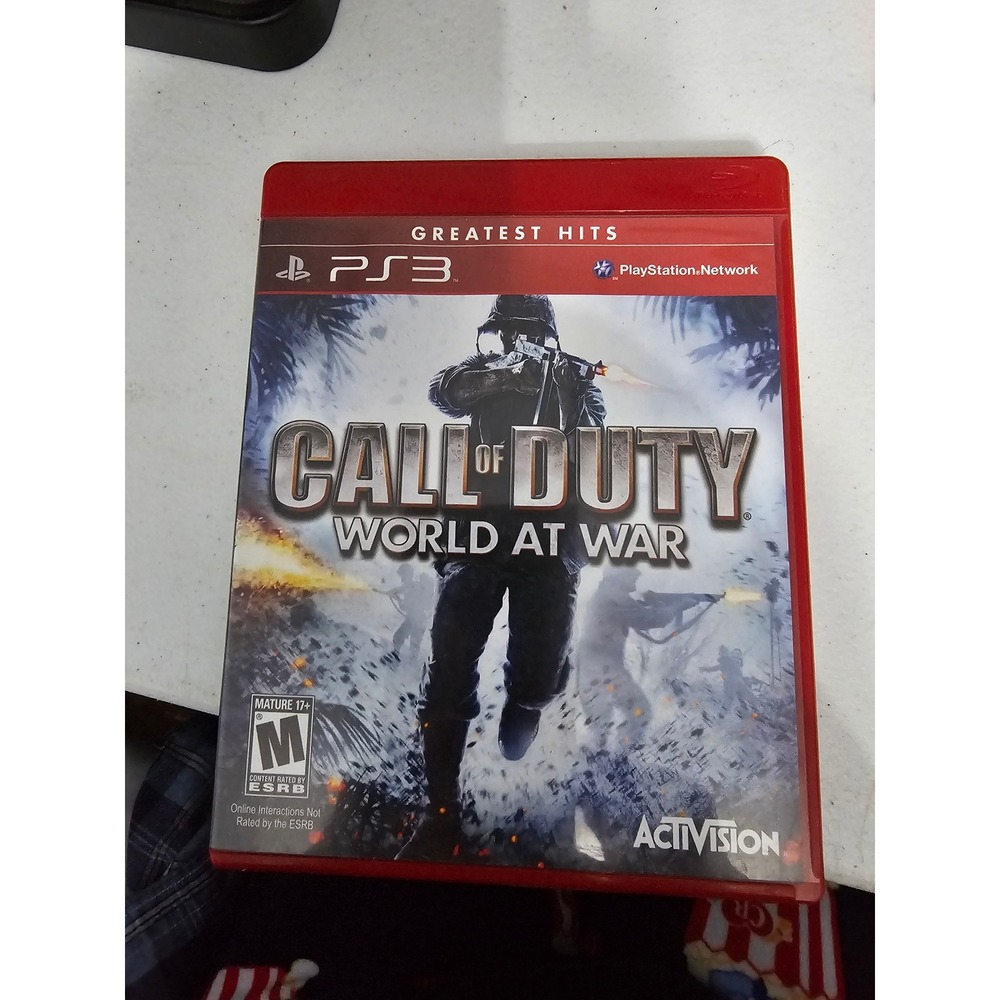 Call of Duty World at War PS3 Greatest Hits Sony PlayStation 3 Activision WWII
